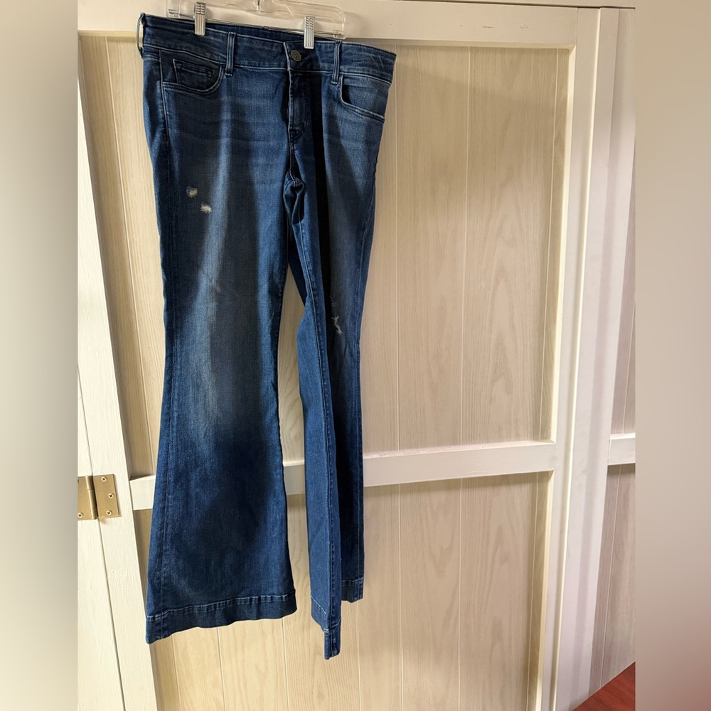 Women's Blue Flared Jeans J Brand